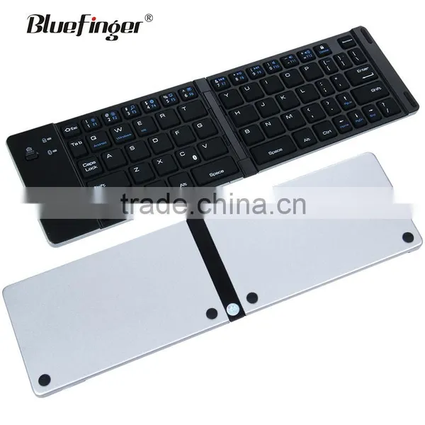 Factory Ultra Slim Mini Wireless Portable Folding Bluetooth Keyboard photo-3