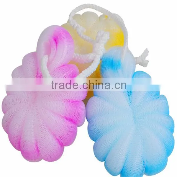 colorful handle bath ball
