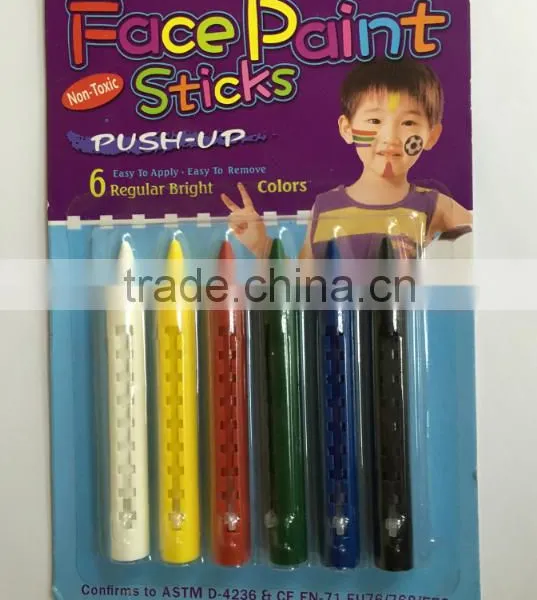 Face Paint Crayon Set With Walmart Audit Face Paint Crayon Set With ASTM D4236 And EN-71 Walmart Audit photo-2