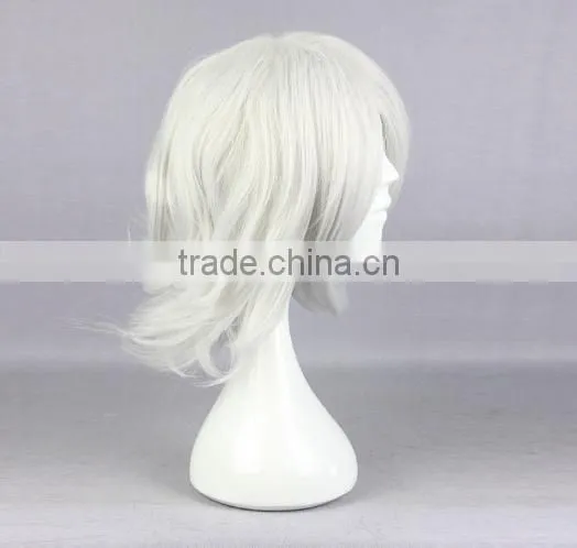 Tokyo Anime Wig Long White Curly Wig for Man N419 photo-2