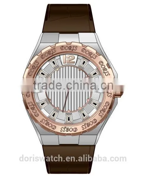 OEM Design Watches Custom Logo Fashion Stainless Steel Wrist Watches photo-3