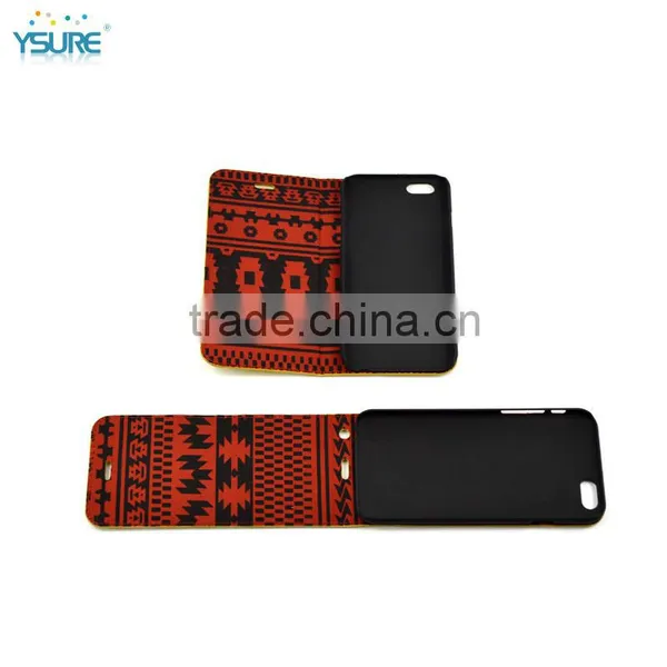 2015 New Design Ripple Pattern Colorful Leather Case For Wiko Fizz With Magnet Close up photo-3