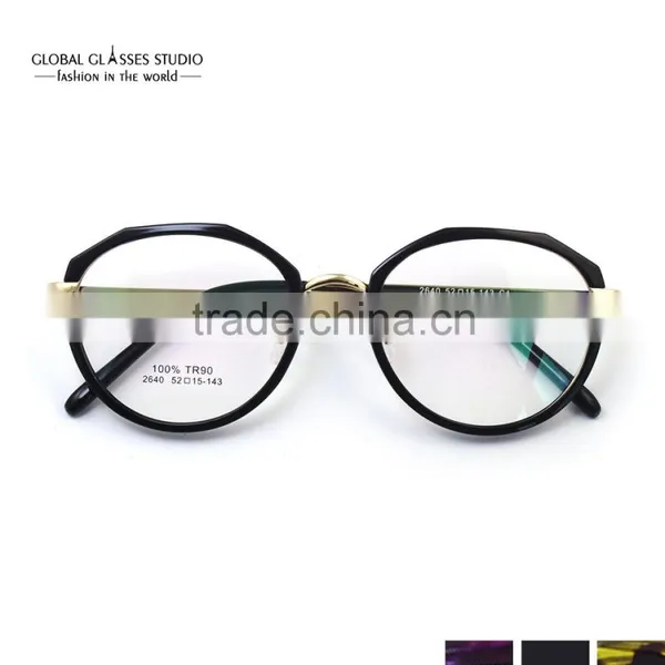 New Arrival Men Vintage Round Metal Frame Eyeglasses Women Fashion Spectacles Prescription Glasses photo-6