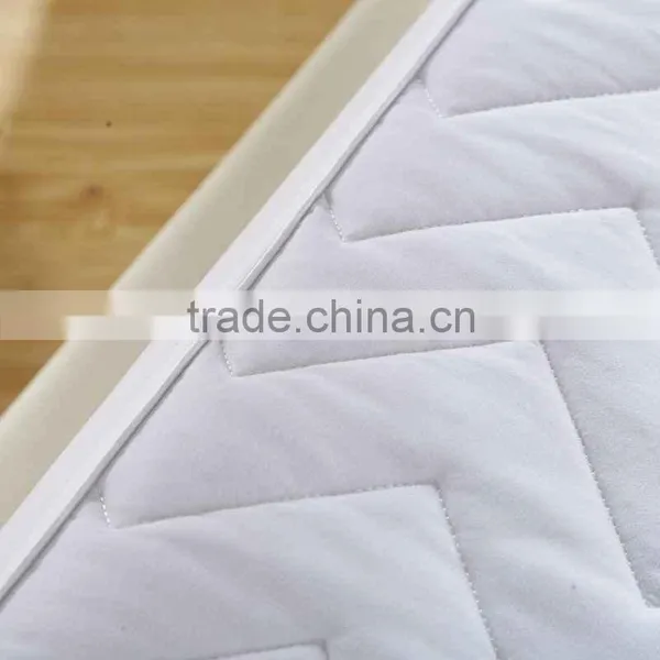 2016 New Design Low Price Double Waterproof Mattress Protector/Anti-Uv Mattress Cover photo-4