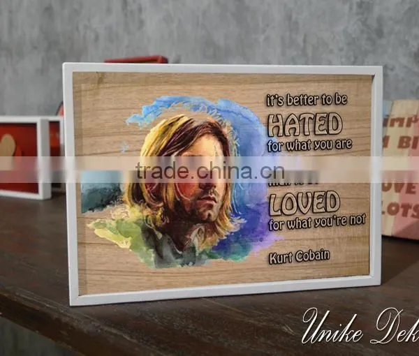 Wooden Vintage Style Sign - Wall Decoration WQ-049