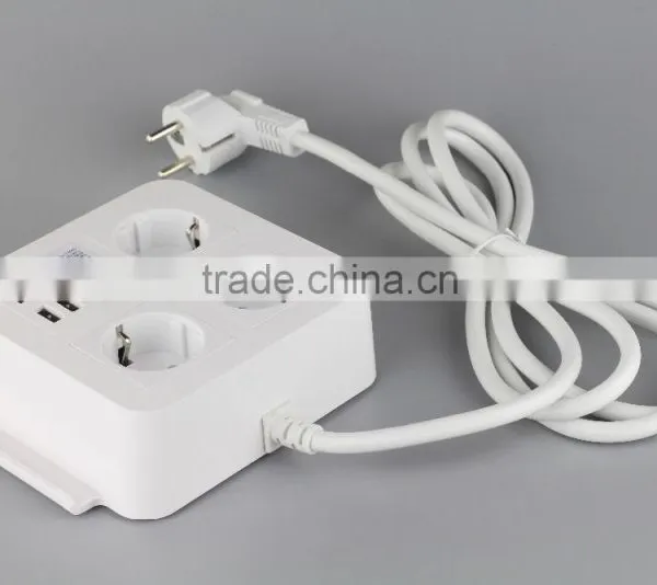 New Model Best Sale 3 Germany Outlets With 4 Usb Port photo-2