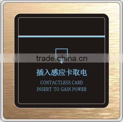 Hot Sales Hotel Room Energy Saving Switch Key Card Power Wall Switch photo-2