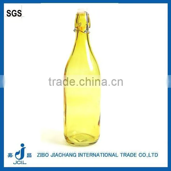 1L Colorful Glass Wine Bottle With Swing Lid photo-4
