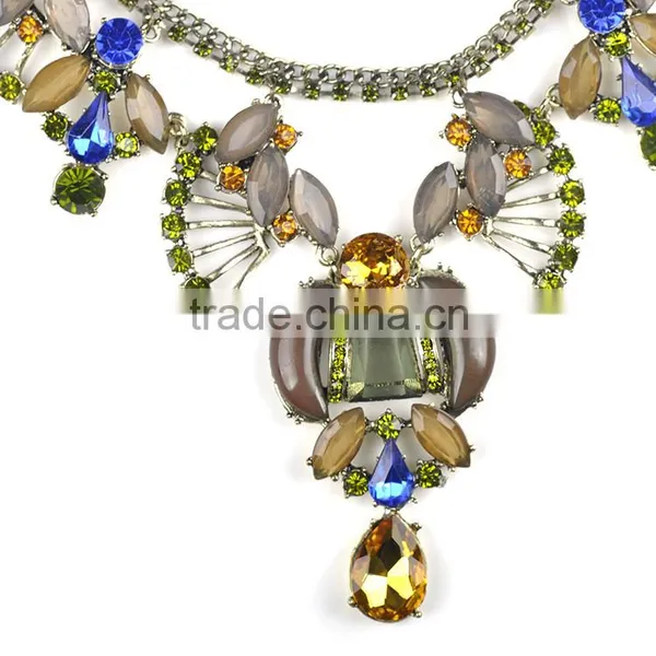 Hot Alloy Necklace Earring Jewelry Set photo-6