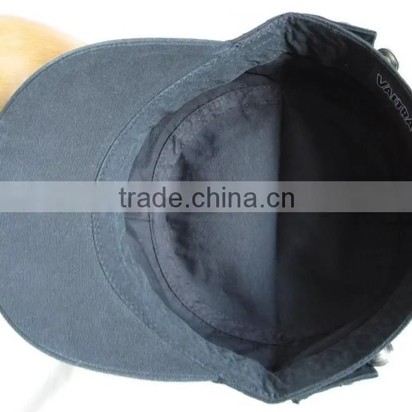 100 % Cotton Cap Good Quality Wholesale Fashion Military Style Cap photo-5