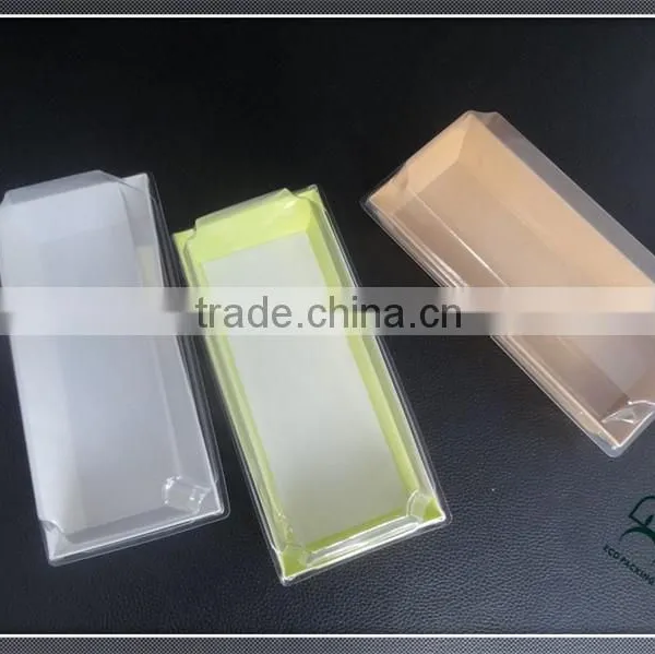 Simple Design Disposable Kraft Paper & Plastic Box for Cupcake photo-4