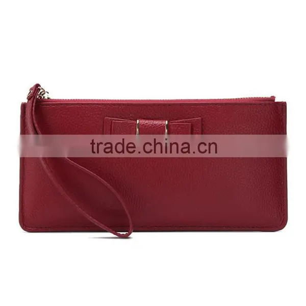 Lining Fabric Wallet Women Leather Wallet Ladies Wallet Wholesale photo-2
