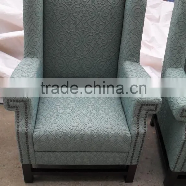Fabric Wing Back Chair photo-5