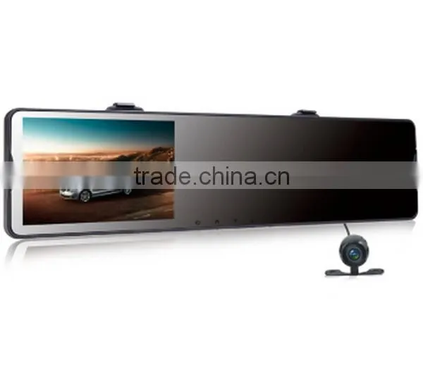 Navi Car Dvr Dual Camera Parking Rear View Mirror Car Camera Recorder 168 photo-5