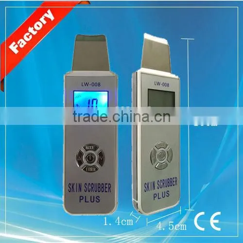 LW-008 LCD Display Ultrasonic Skin Scrubber Peeling Beauty Machine photo-4