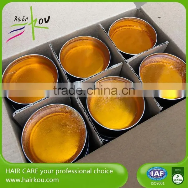 Gloss Finish Firm Hold Styling Mud Edge Controll Pomade Gel Wax for Nature Hair photo-4
