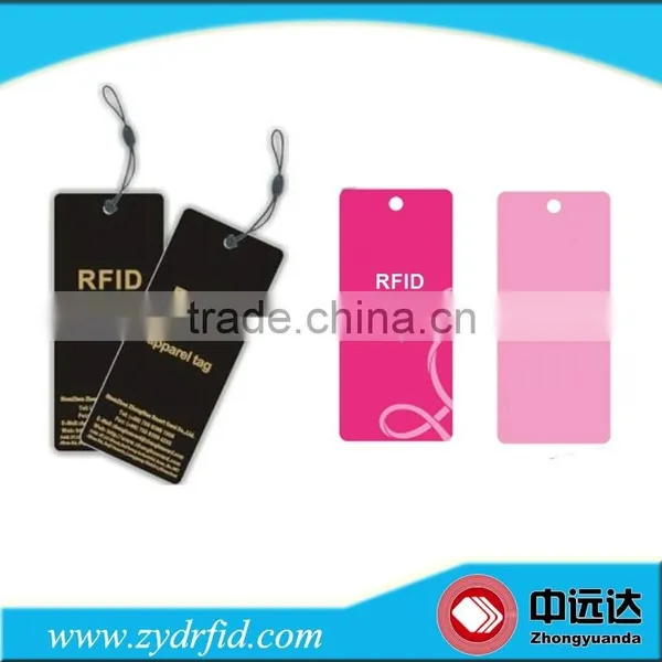Custom Paper Printed RFID Garment Hang Tag photo-2