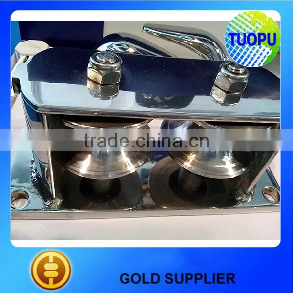 Marine Chock Stainless Steel Wheel Chock Boat Mooring Chock