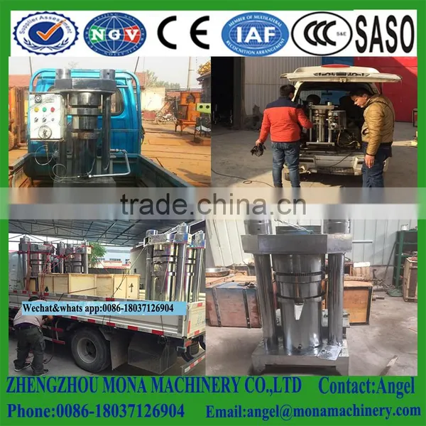 Palm Oil Presser/argan Black Seed Oil Press Machine/hydraulic Oil Pressing Machine photo-4