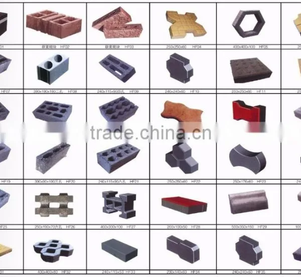Small Hydraulic Automatic Block Machine,concrete/flyash/cement Brick Making Mchine,QT4-20C Block Making Machine,paver Brick photo-4