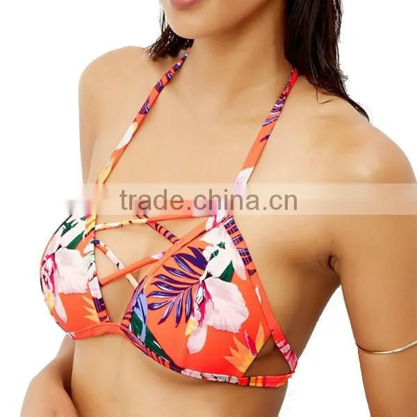 2017 Open Hot Sexy Image Photo Image High Waist Swimwear photo-2