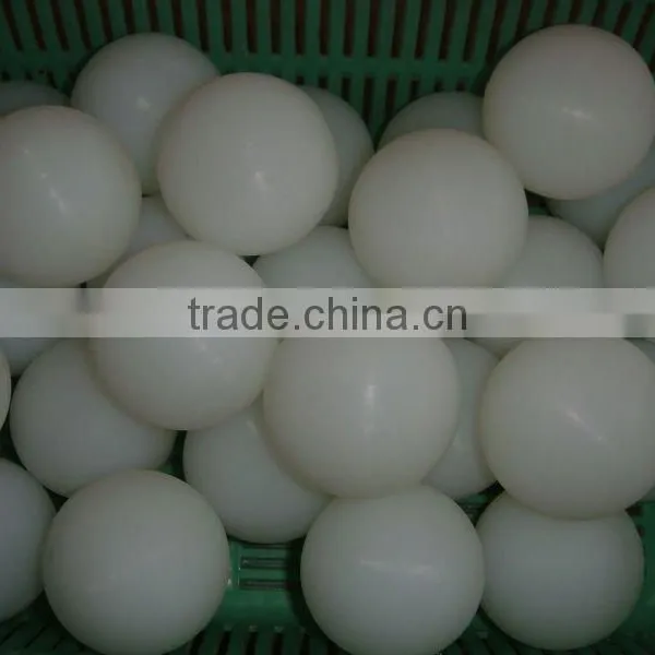 Chemical Resistance White UHMWPE Big Ball photo-4