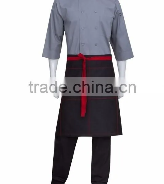 Reusable Denim Material and Kitchen Apron Type Denim Apron Bartender Apron photo-4