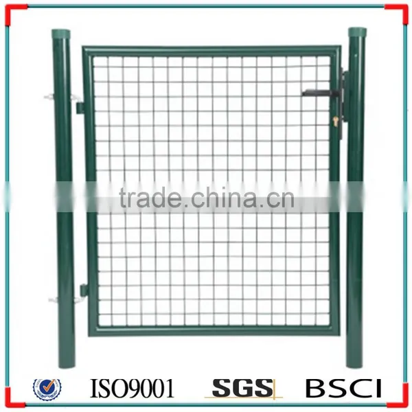 Round Post One-Wing Gate