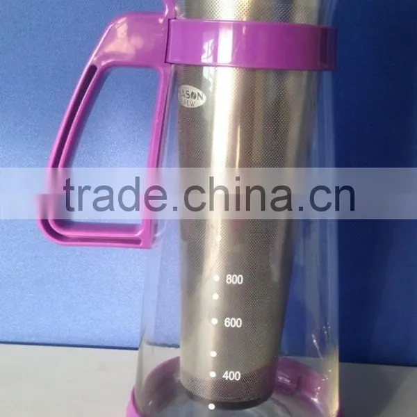 1400ml Cold Brew Iced Coffee Maker, Black With Infuser photo-4