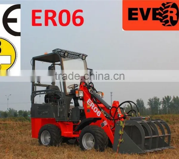 Neue EVERUN Brand ER06 CE Schneeraeumung Maschinen Hoflader Mit Schneeschild/Schneepflug photo-3