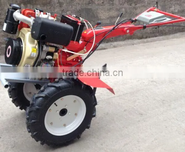 Diesel 13hp High-strength High Wear-resistant Kama Power Tiller With Electric Start photo-3