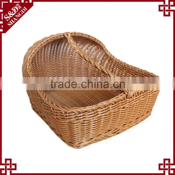 Handweave Durable Plastic Rattan Shoe Basket for 5 Star Hotel photo-6