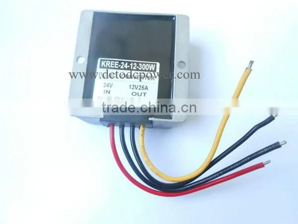 24V Turn 12V25A Power DC-DC Buck Converter Power Supply 24V DC Car Down Turn 12V300W photo-3