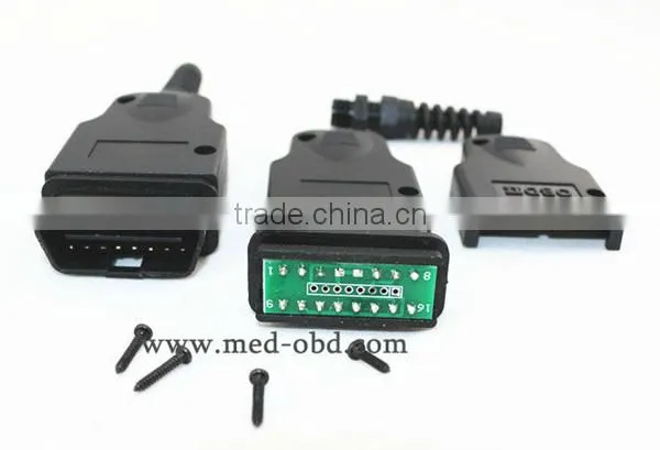 OBD2 J1962 Male Connector PCB Plug With Enclosure photo-2