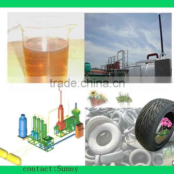 DAYI Environmental Friendly Pyrolysis Plant Machinery Equipment For Tyre Plastic And Rubber Getting Raw Oil photo-4