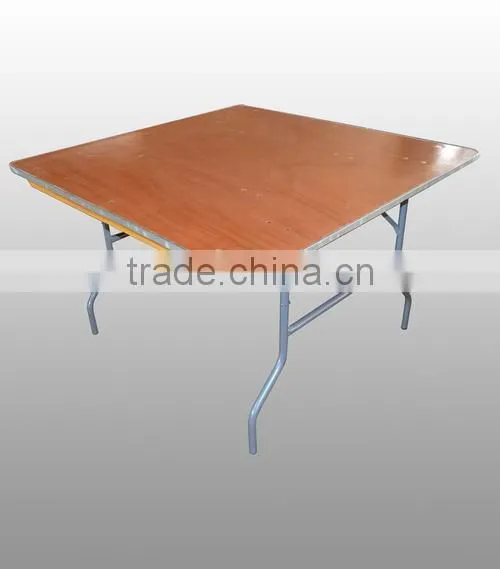 Wood Folding Banquet Table / Wood Dining Table Wholesale photo-2