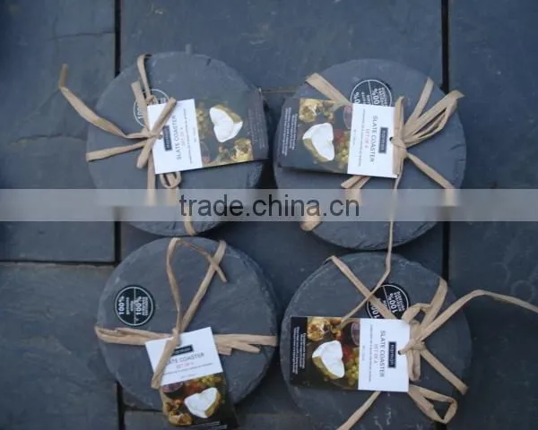 10X10cm Round 100% Natural Stonescoaster photo-2