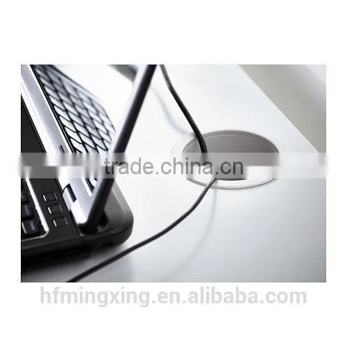 Desk With 2 Drawers Computer Workstation Table photo-4