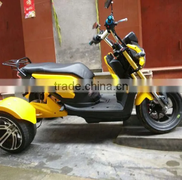 X-man Three Wheel Cross-Country Beach Electric Motorcycle, 60V20A Electric Bike for Elder photo-2