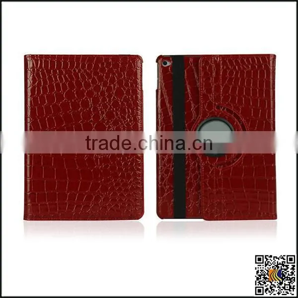 Crocodile Pattern Leather Case Flip Leather Case Protective Whirl Covers for Ipad Air2 photo-4