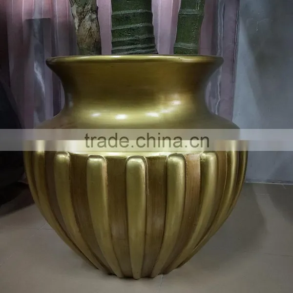 Large Fiberglass Flower Pots