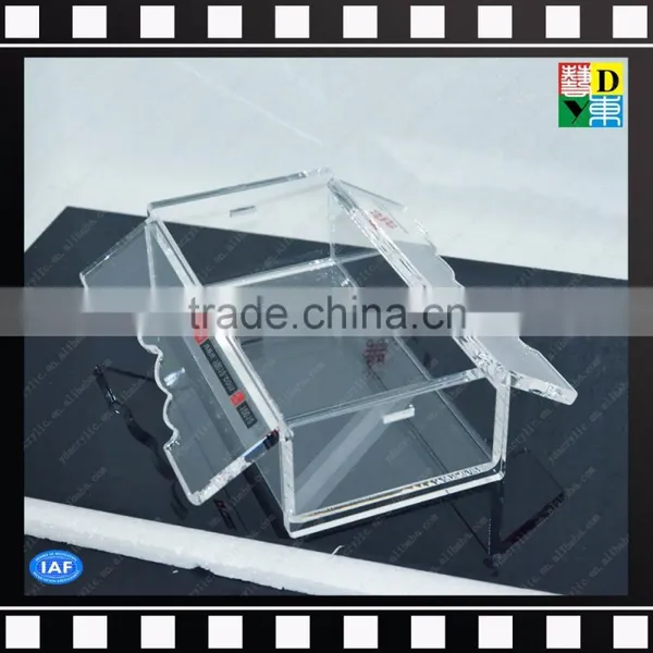 High Quality Clear Acrylic Tissue Box Napkin Holder photo-2