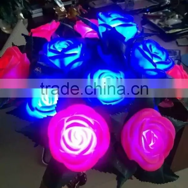 People Like Fantastic Plastic Led Flowers,hot Sale Valentines Day Gifts Rose Light photo-5