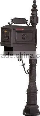 Cast Iron or Cast Aluminum Antique Mailbox for Sale photo-2
