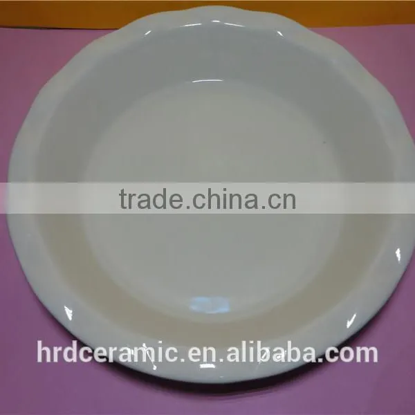 High Quality Wholesale Ceramic Plate /big Pie Plate Oven Safe photo-2