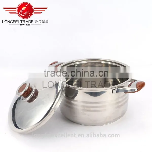2016 Large Stainless Steel Bright Color Cookware Set Stainless Steel Soup Pot photo-5