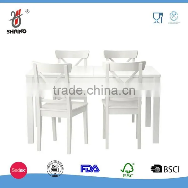 5-Piece Dining Set ,Solid Wood Table With 4 Side Chairs photo-5