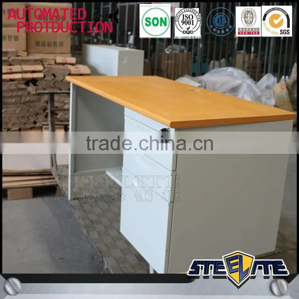 Factory Price Cheap Steel Office Furniture Metal Desk Thailand/ Metal Desk With 3 Drawers photo-2