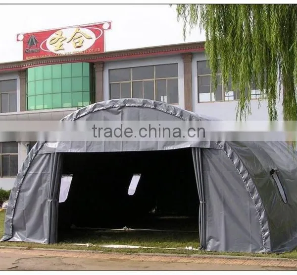 Salt and Mining Storage Shelter , Commercial Warehouse Tent , Car Shelter photo-2