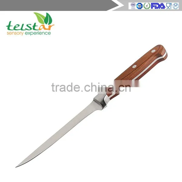 6" Professional Boning Knife - Pro Series - High Carbon Stainless Steel Blade - Wood Handle photo-2